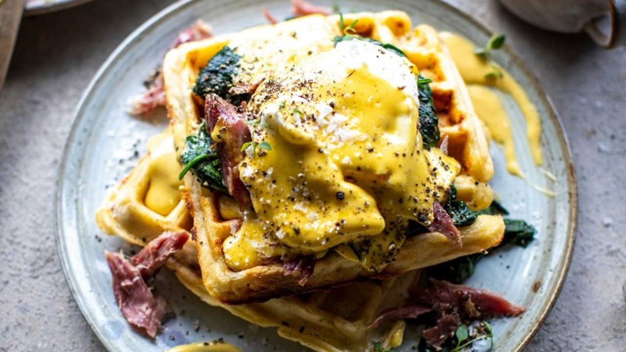 Christmas Brunch Waffles