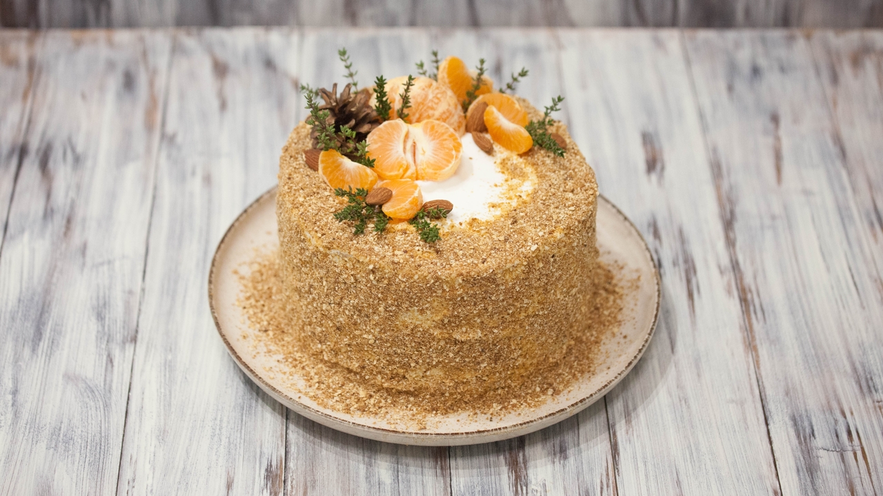Gluten Free Honey and Almond Cake