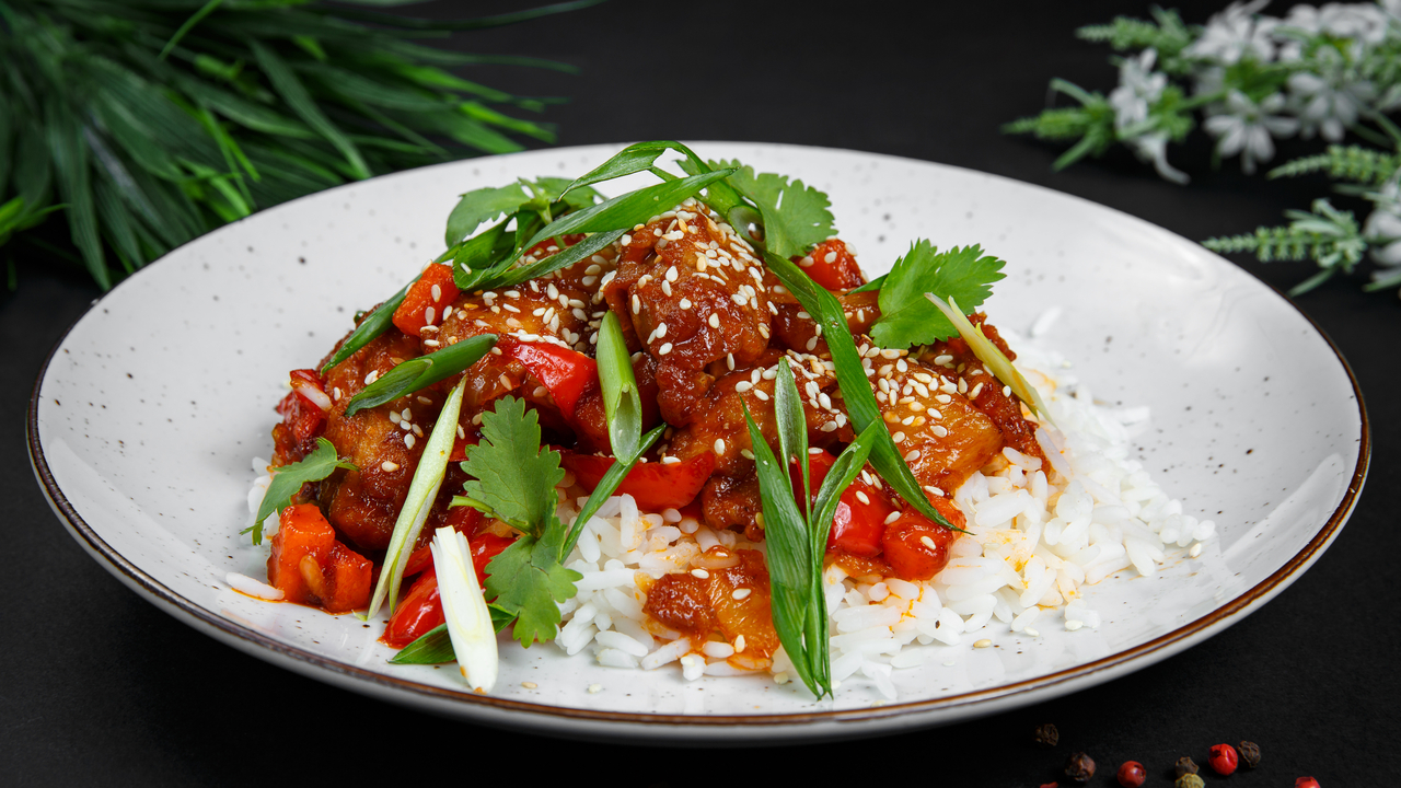 Thai Sweet Chilli Chicken with Asian-Style Tenderstem