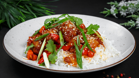 Thai Sweet Chilli Chicken with Asian-Style Tenderstem