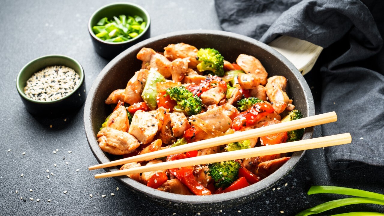 My Odds & Ends Stir Fry