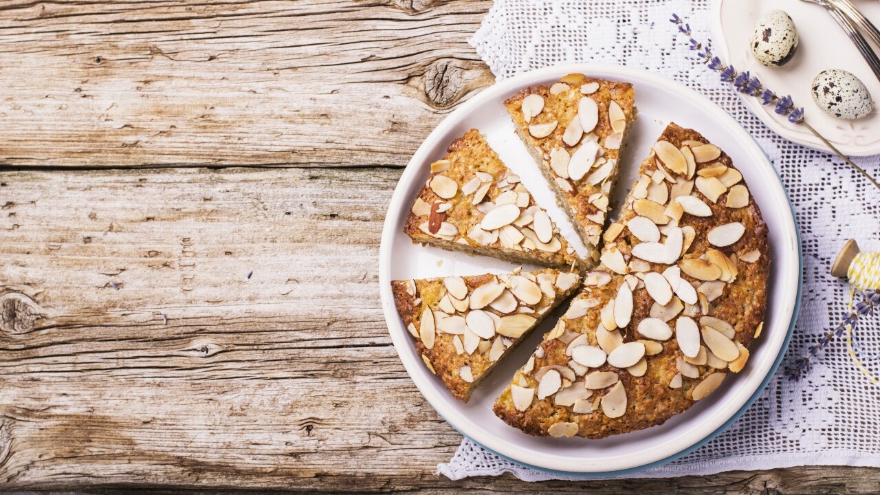 Almond Snack Cake