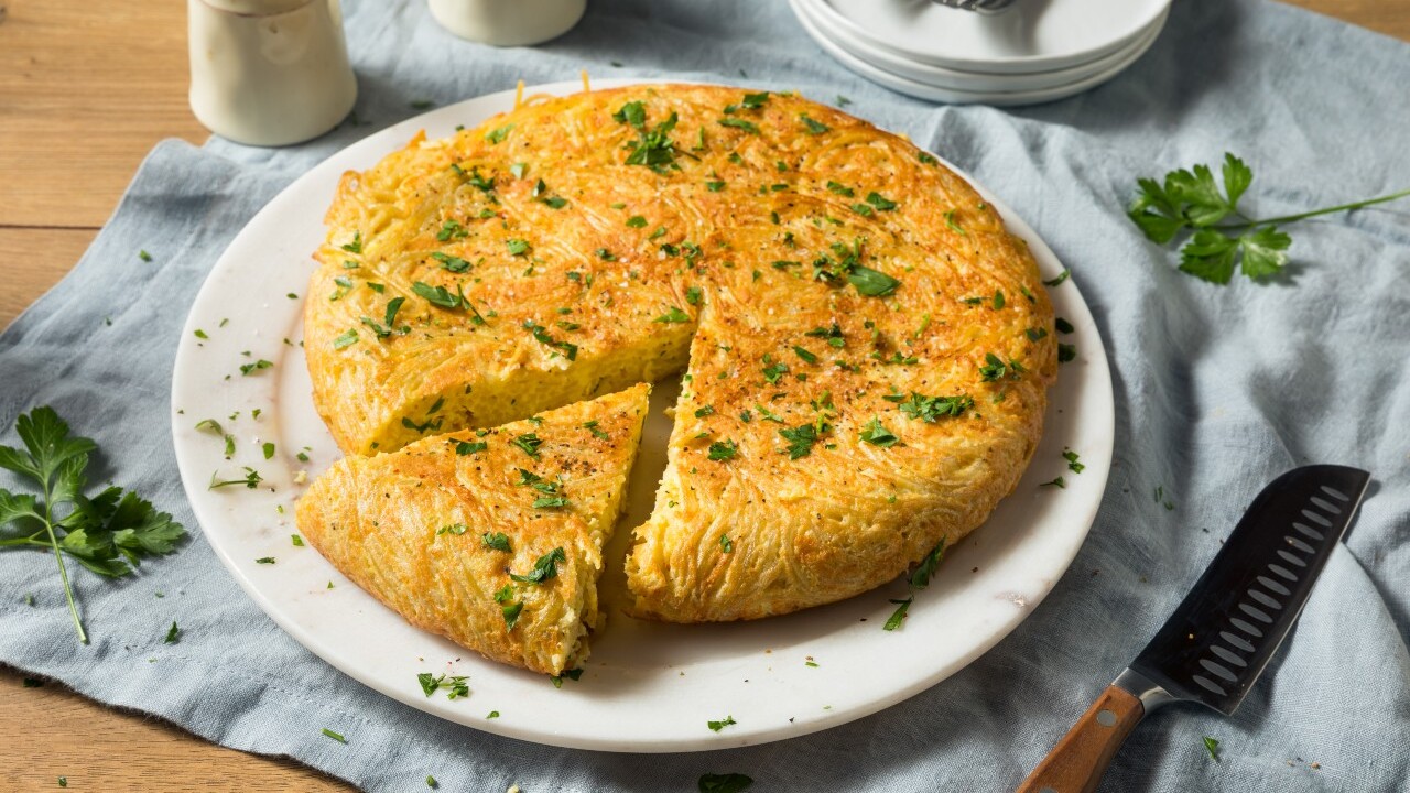 Frittata di Spaghetti