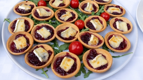 Red Onion & Goats Cheese Tartlets