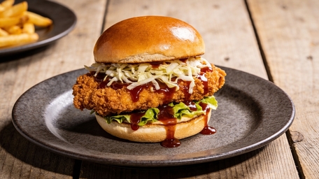 Korean Spicy Chicken Burger