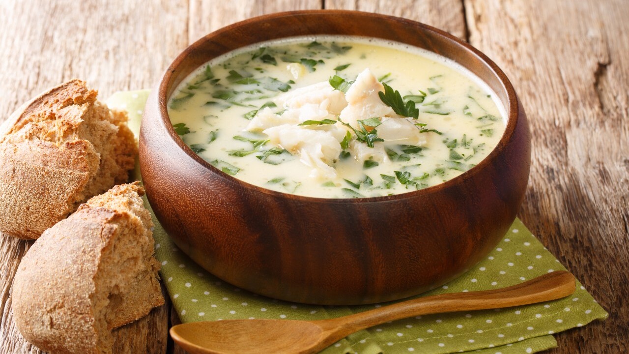 Wild Nettle & Smoked Haddock Chowder 