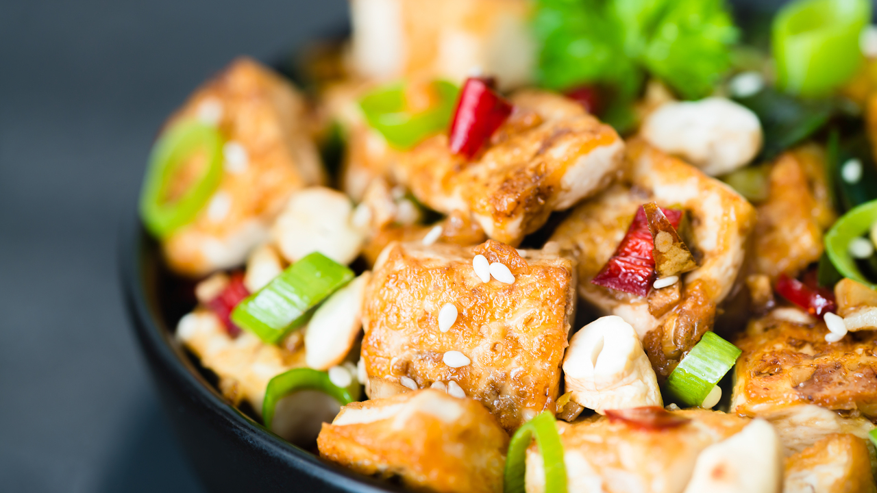 Cashew Tofu Stir Fry
