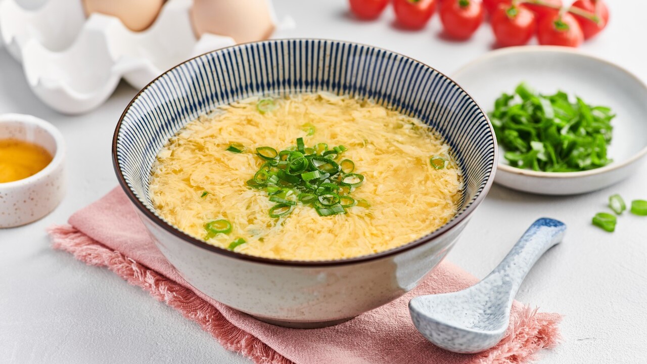 Chicken Wonton & Egg Drop Soup