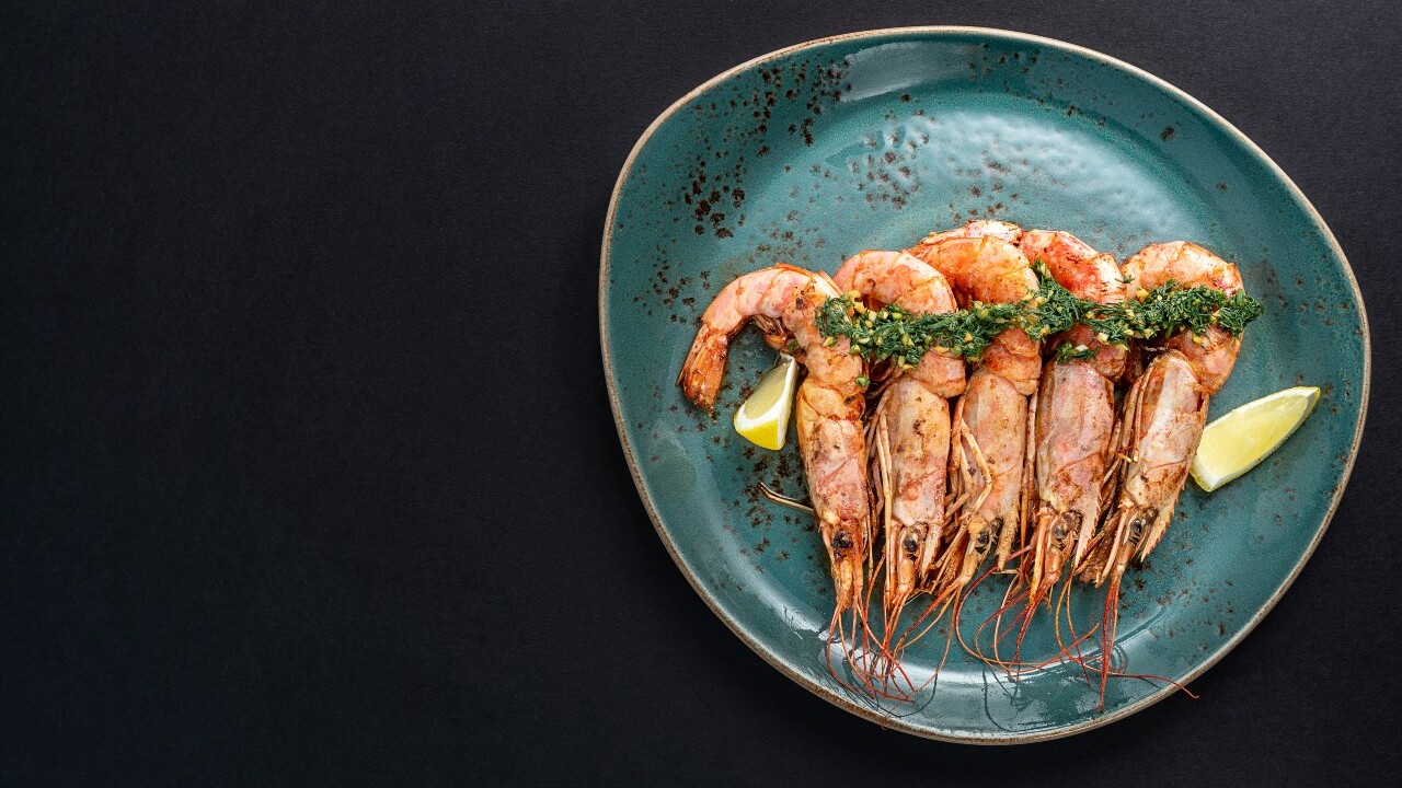 Summer Langoustines (Dublin Bay Prawns) with Cayenne Pepper & Potato Salad