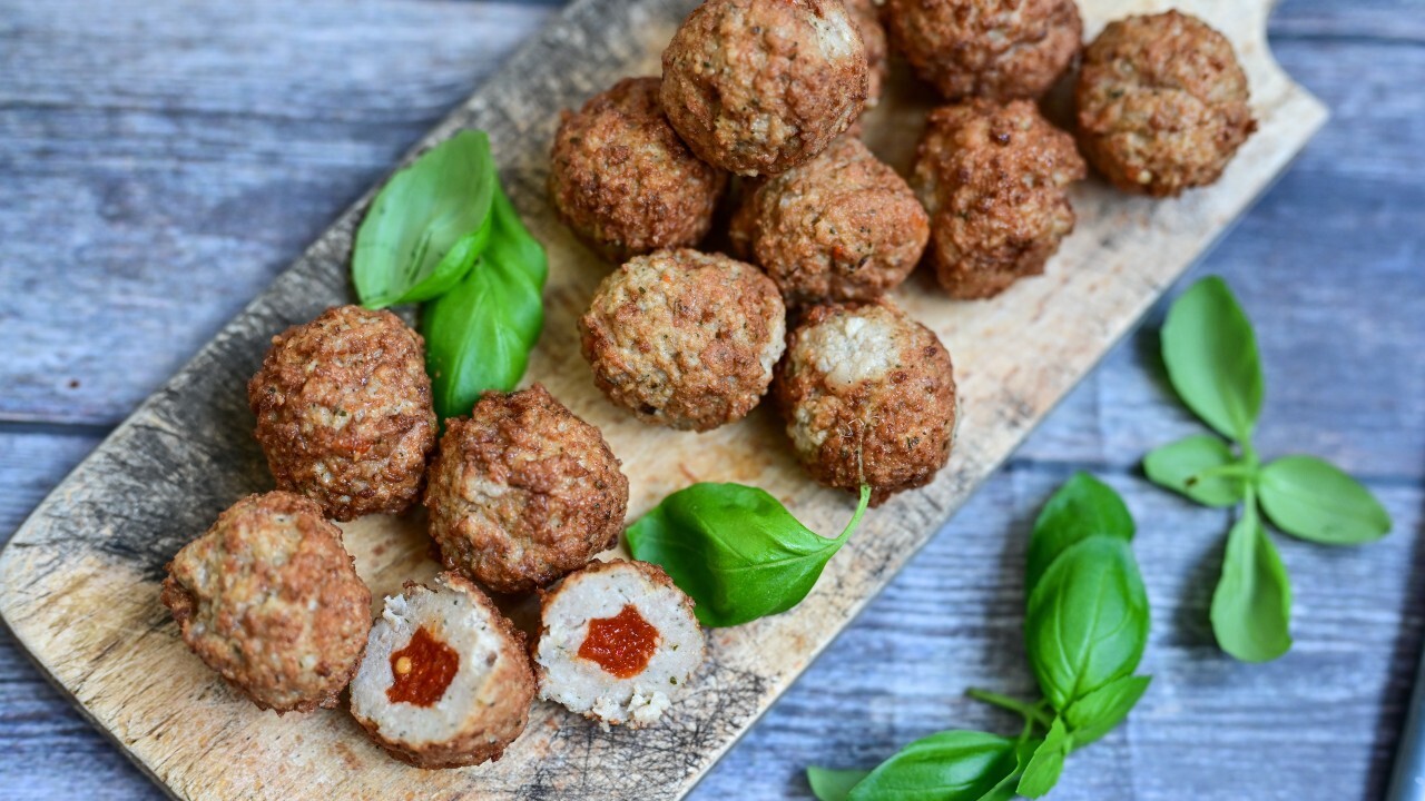 Mondeghili with Salsa Verde