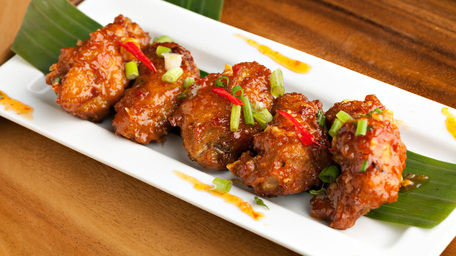 Thai spiced chicken wings