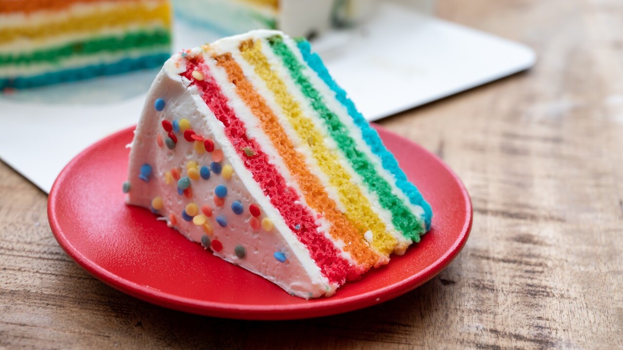 Rainbow Cake