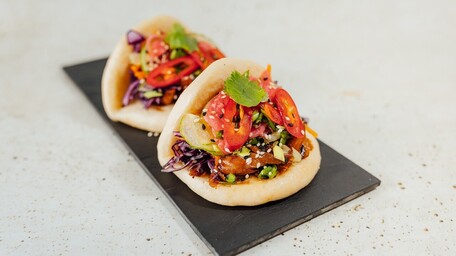 Plant-Powered Hoisin Pulled Jackfruit Bao Buns