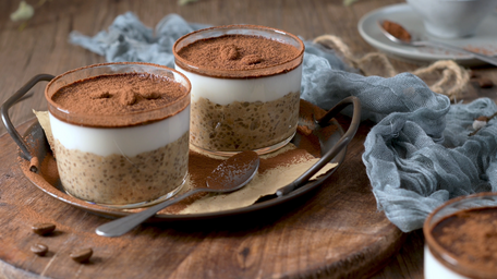 Tiramisu Overnight Tofu Oats