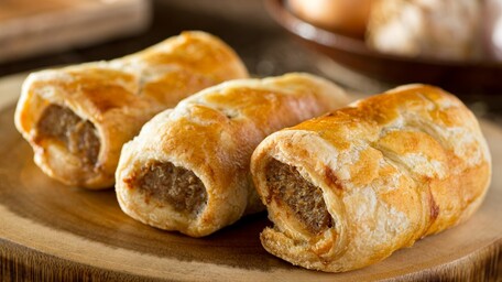 Spicy Nduja Sausage Roll with Apple Sauce