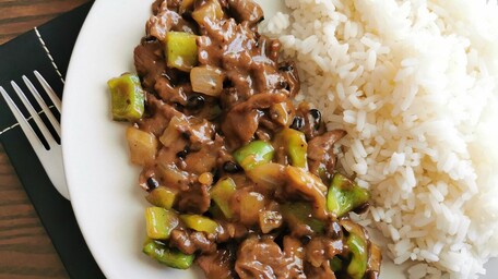 Fillet of Beef in Black Bean Sauce