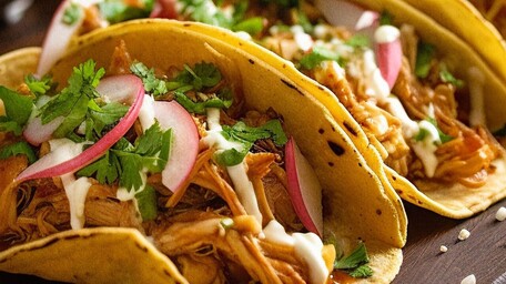 Asian-Inspired Pork Tacos