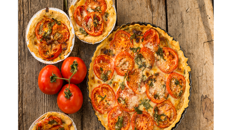 Slow-Cooked Tomato Tarte Tatin
