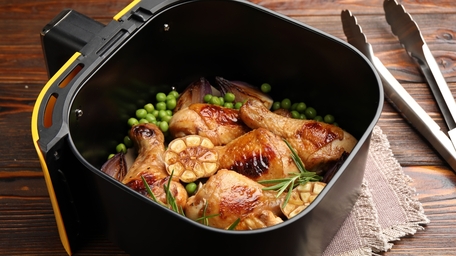 Air Fryer Cheat’s Roast Chicken Dinner