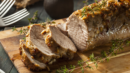 Slow-Braised Pork Loin in Tomato Sauce