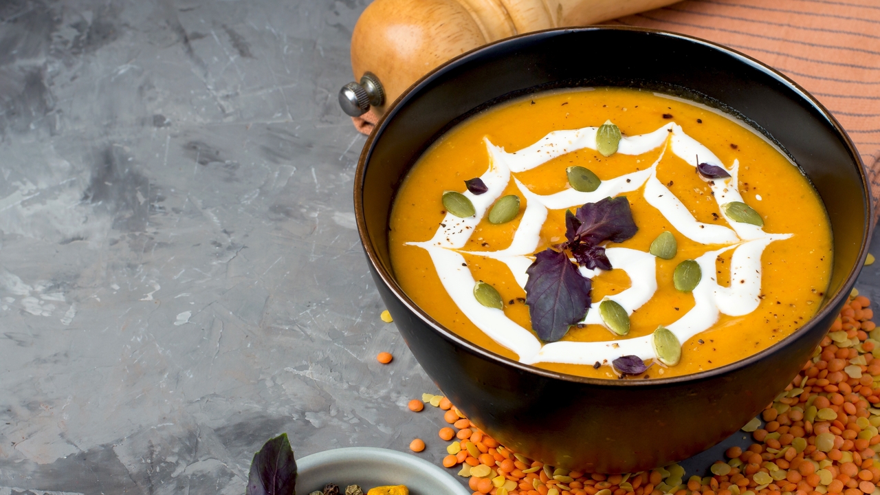 Roast Pumpkin & Coconut Soup