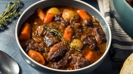 Slow cooked Short Beef Rib with Irish Stout