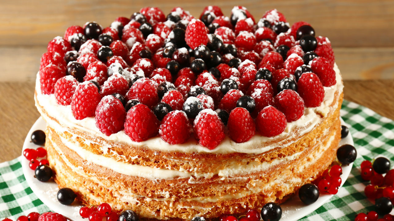 Summer Fruit Torte