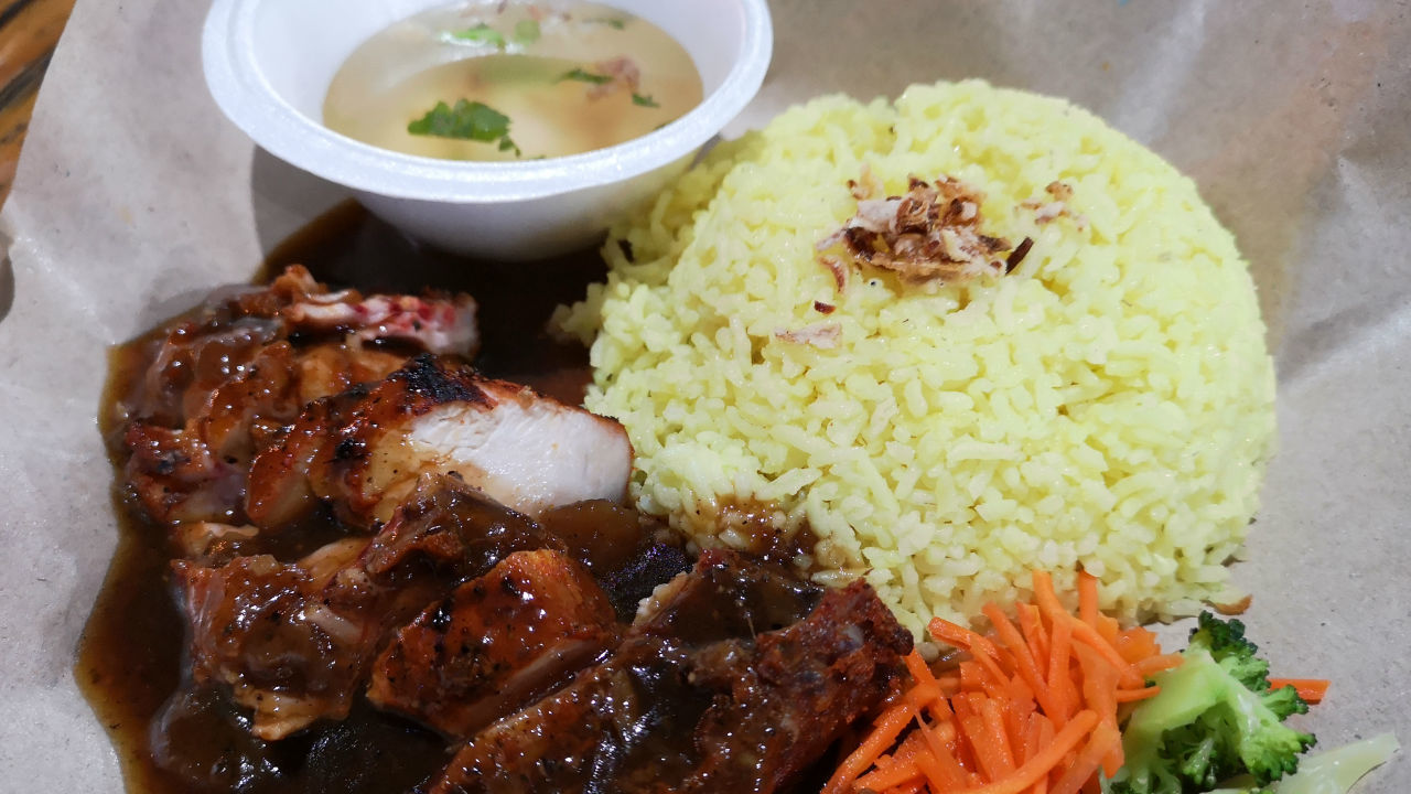 Mongolian Glazed Beef Strips & Broccoli Rice