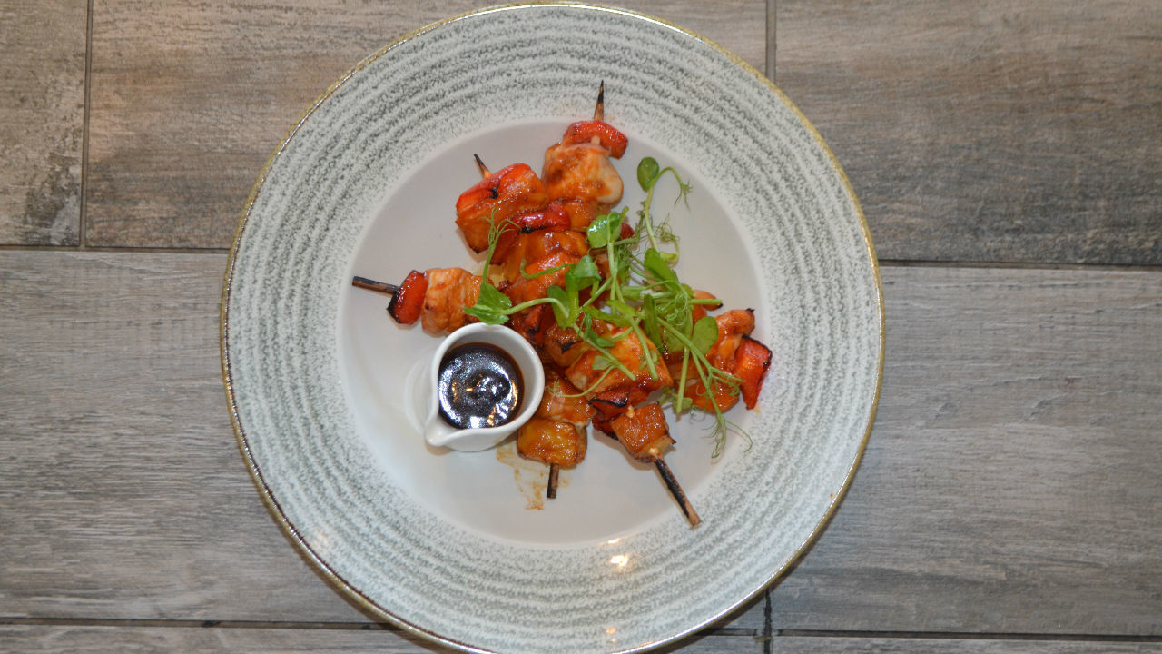 Joe’s Summer Chicken Skewers with a Sticky Sauce
