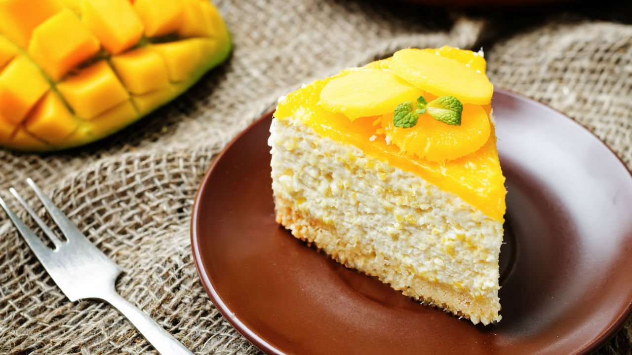 “Solero” Mango and Passion fruit Cheesecake