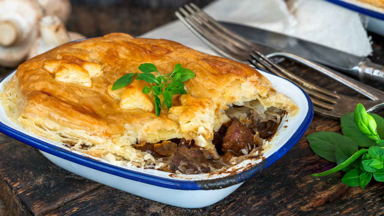 Beef & Mushroom Pie
