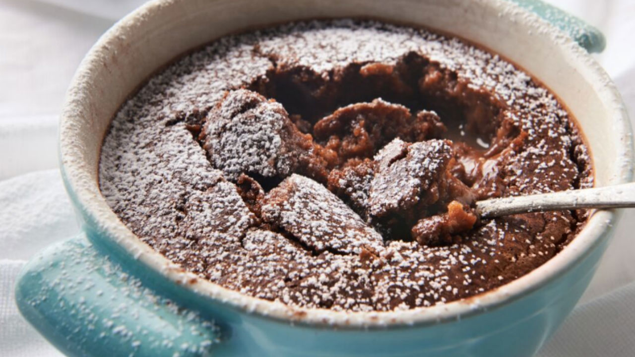 Toblerone and Caramel Self-Saucing Chocolate Pudding
