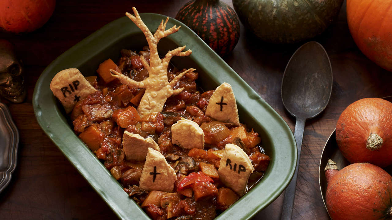 Pumpkin and Mushroom Tagine