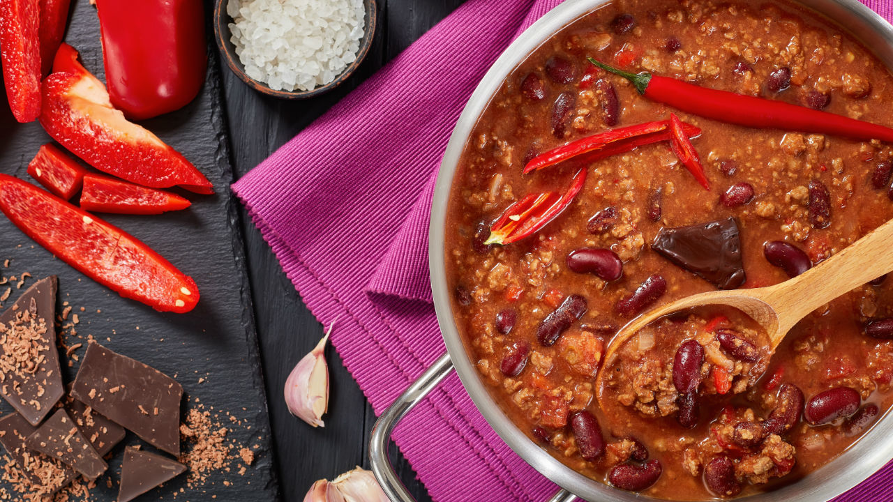 Chocolate Chicken Chilli