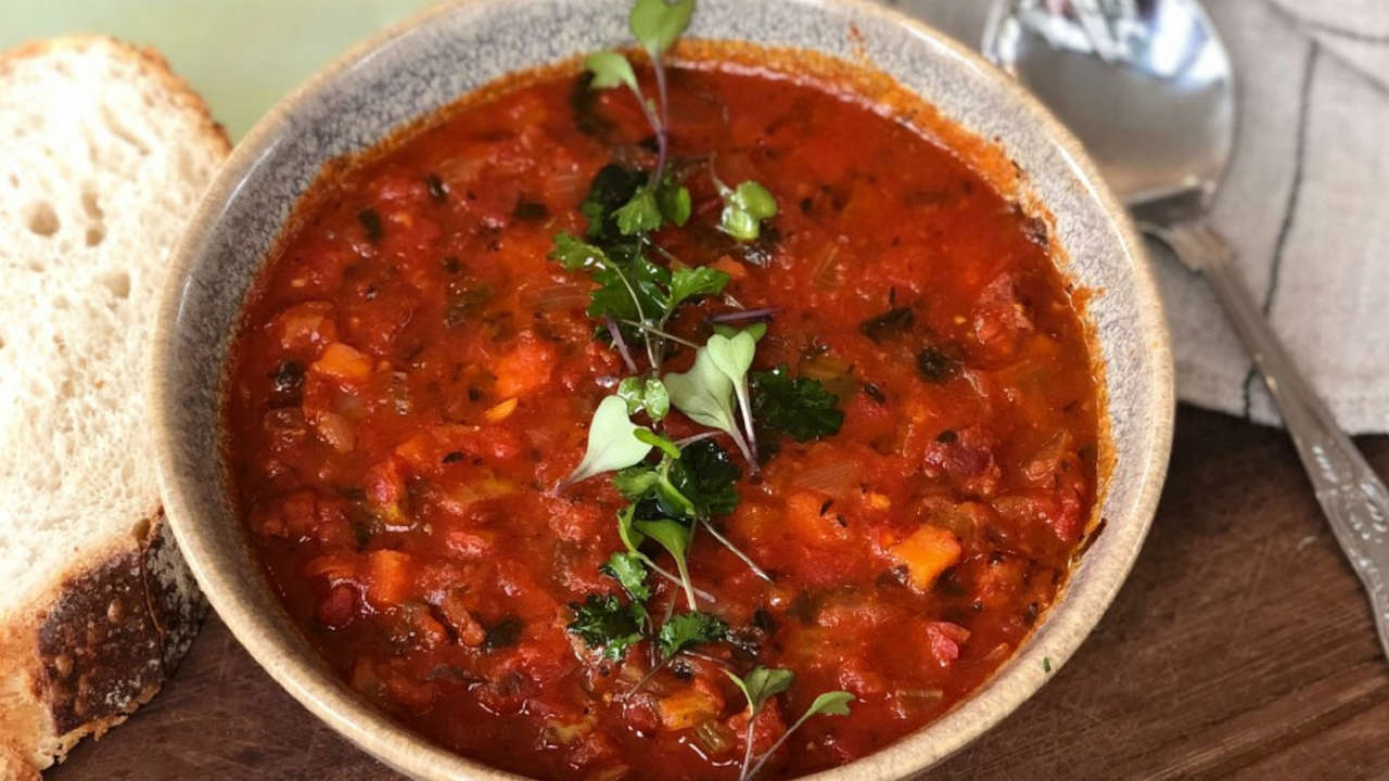Avoca Ancient Grains Soda Bread with Avoca Chestnut and Chorizo Soup