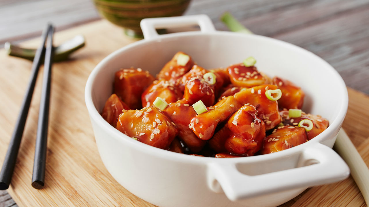 Sticky Sesame Chicken