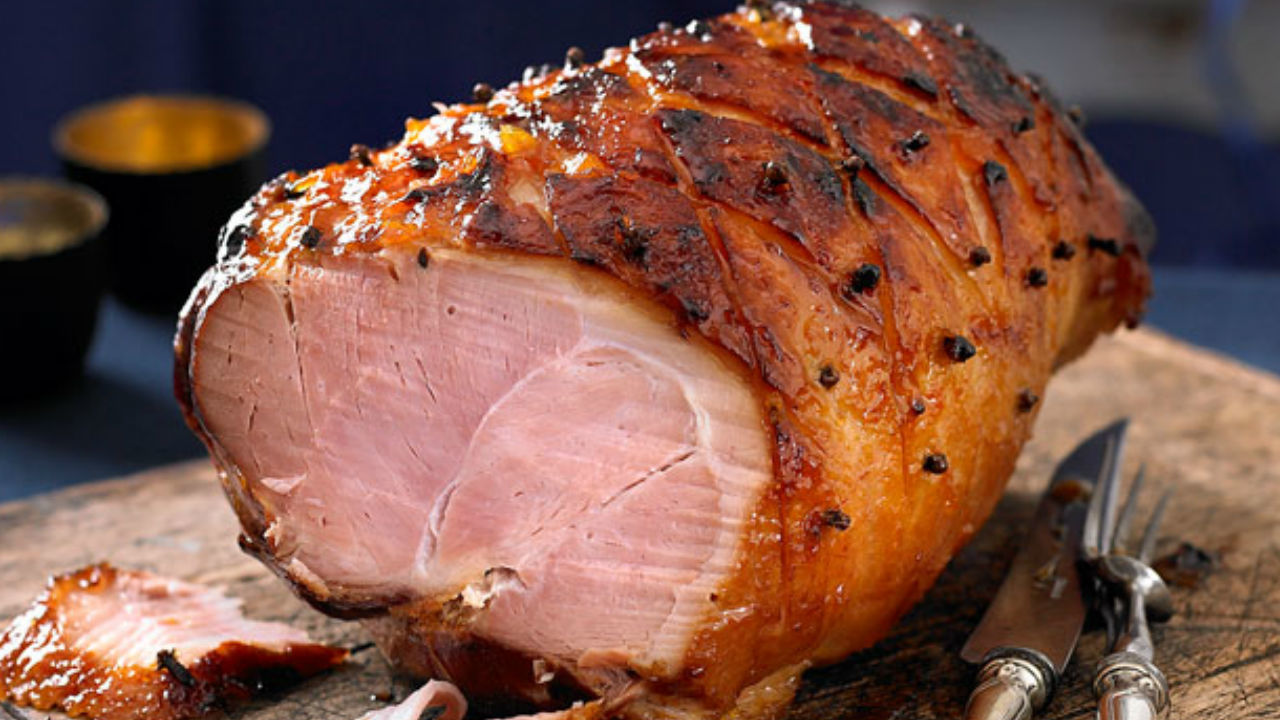 Aromatic Glazed Ham