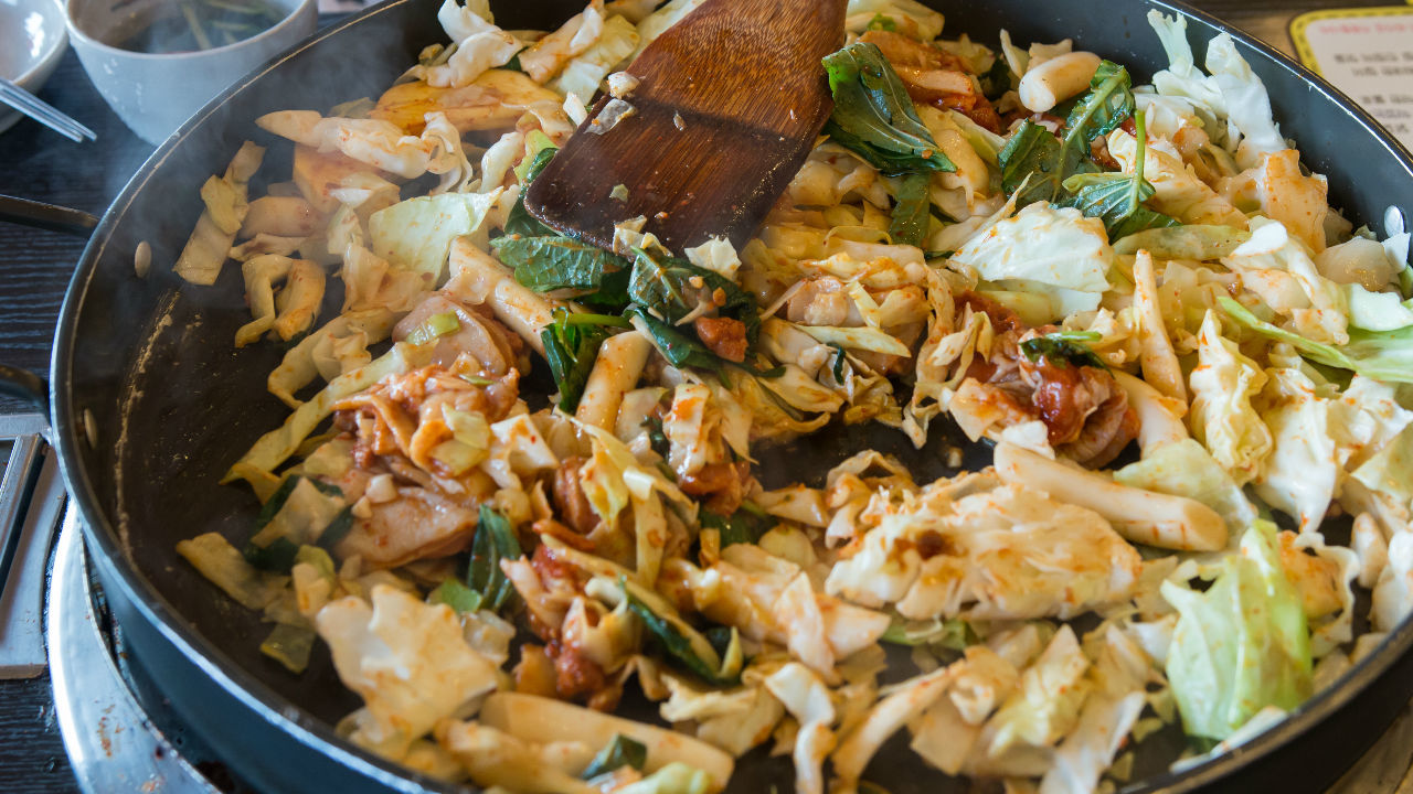 Indian Cabbage Stir Fry