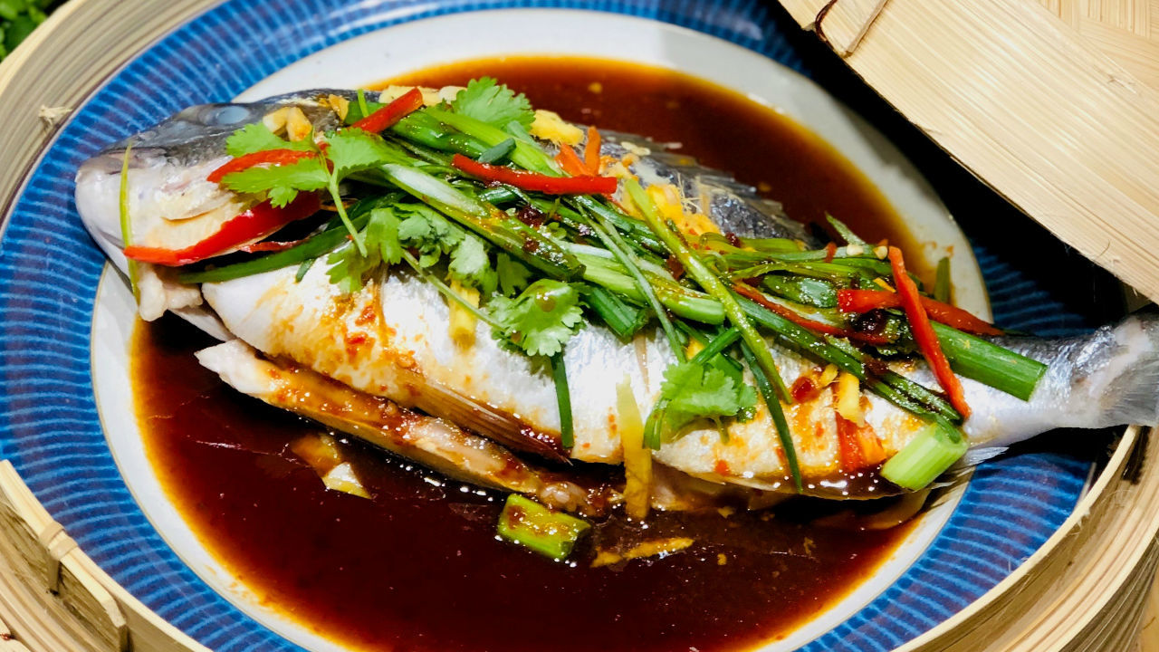 Steamed Sea Bream
