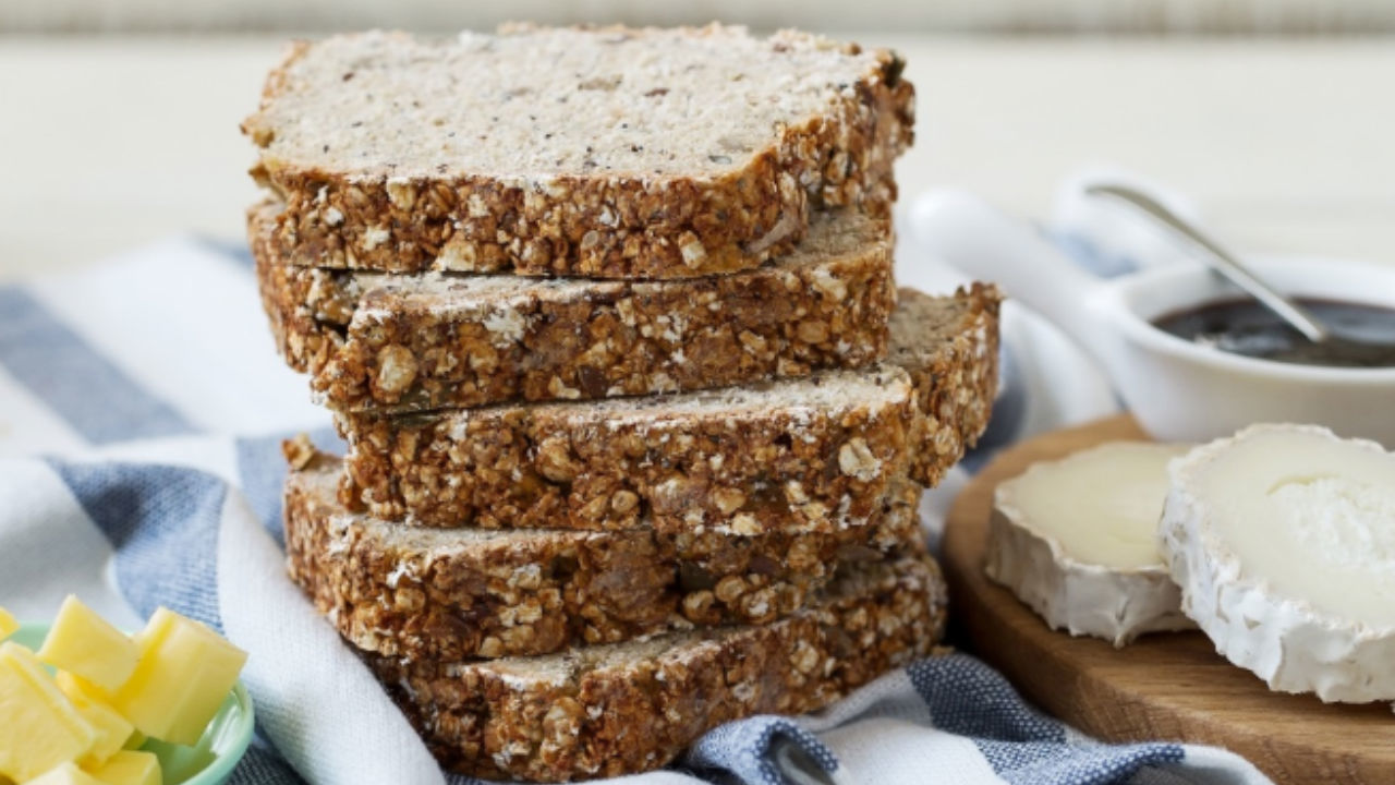 Healthy Oat & Seed Bread