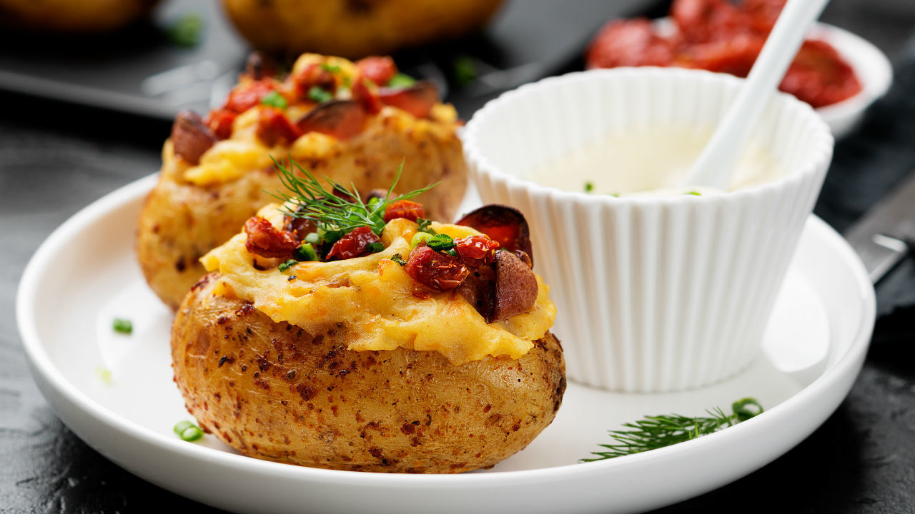 Loaded Baked Potato Skins