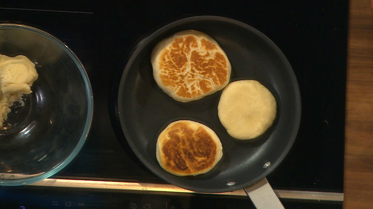 Mexican Sweet Clotted Cream Griddle Bread