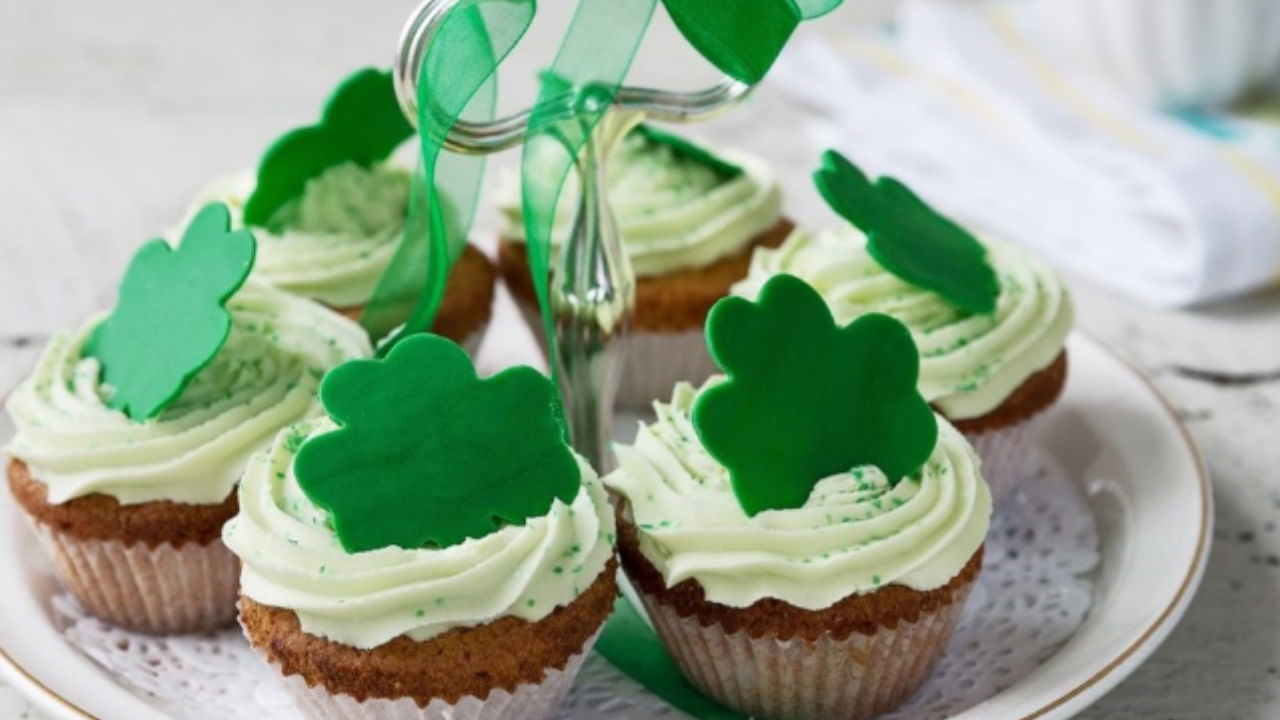 St Patrick’s Day Cupcakes
