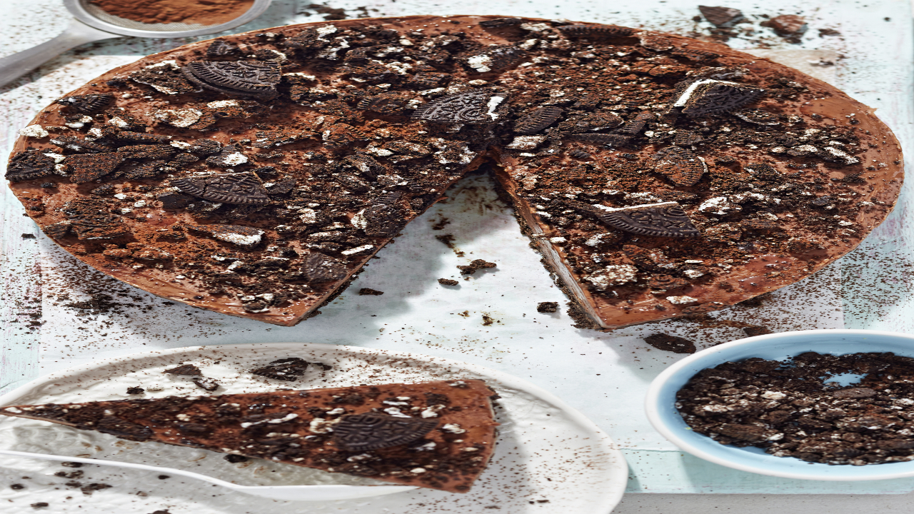 No Bake Nutella Cheesecake