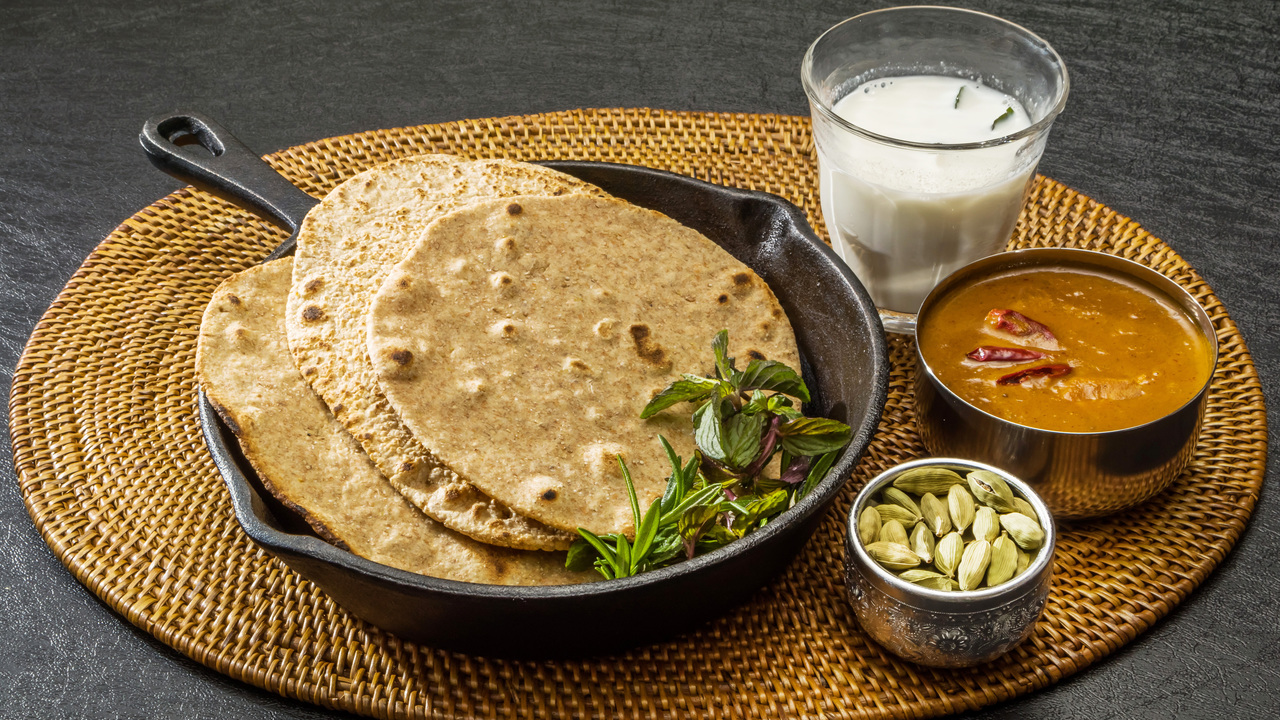 Vegetable & Potato Chapati Bread