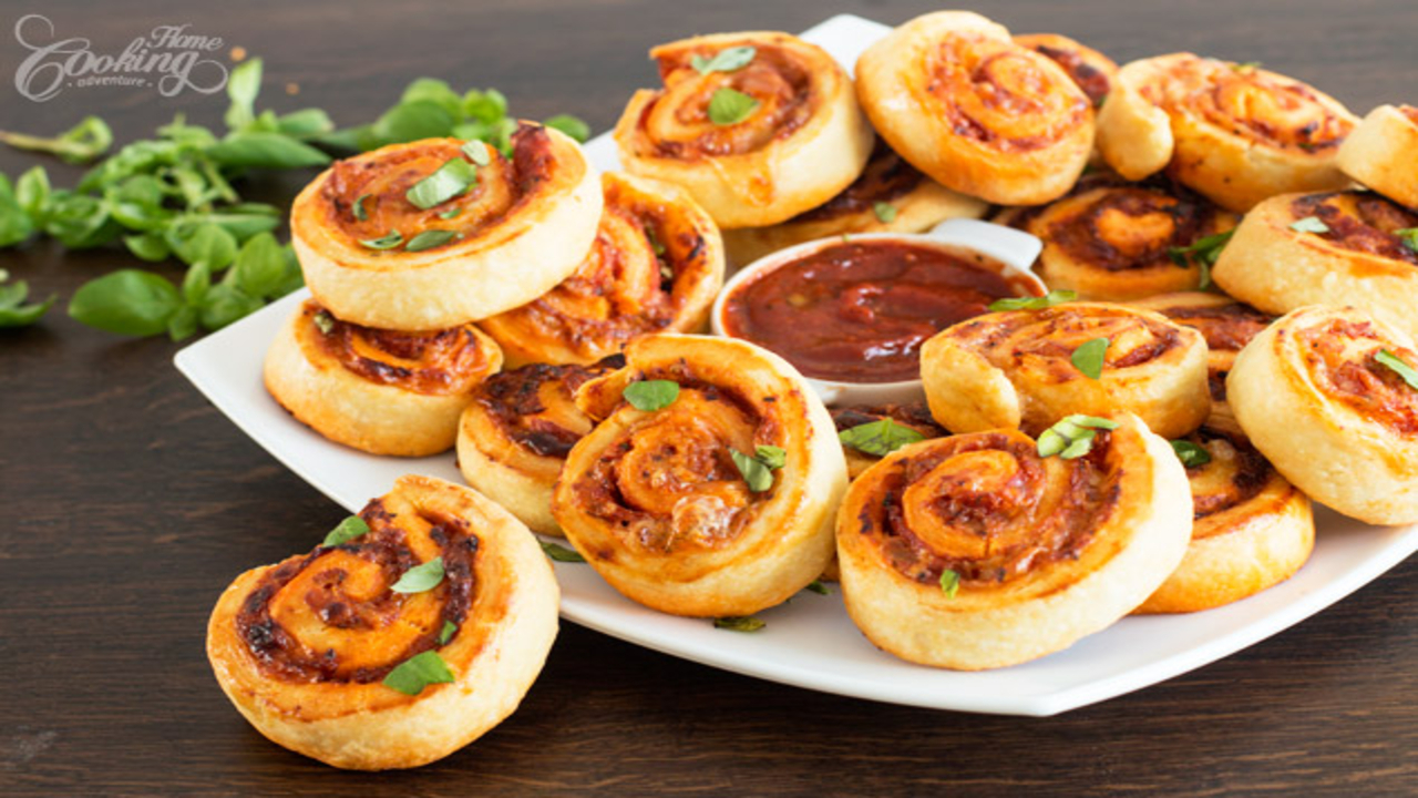 Puff Pastry Pizza Rolls