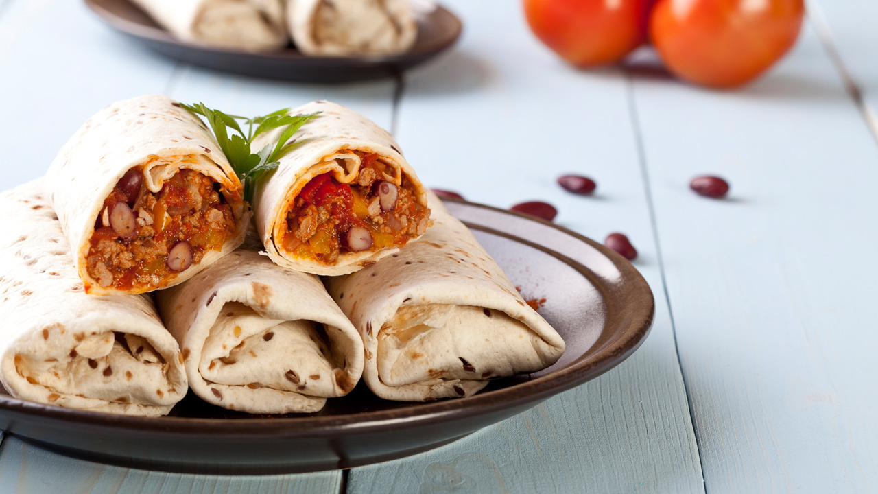 Smokey 3 Bean Chilli Burrito