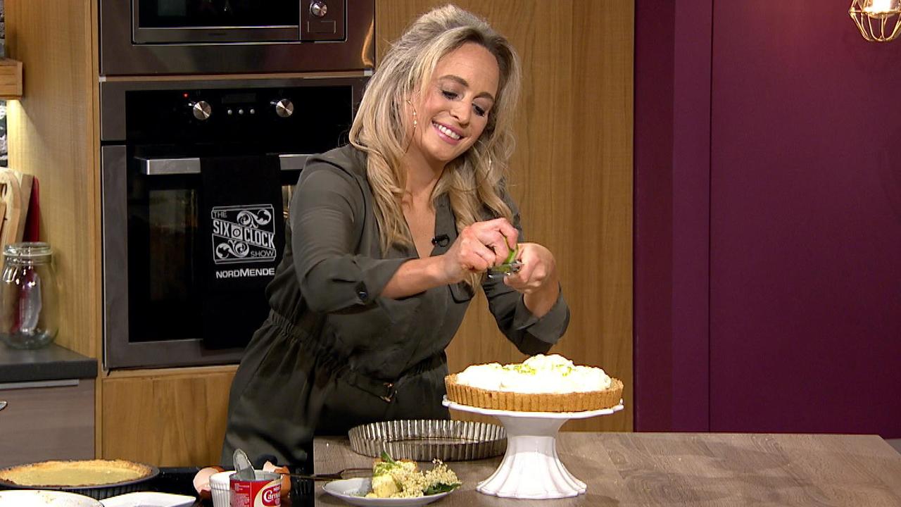 Elderflower and Lime Summer Tart