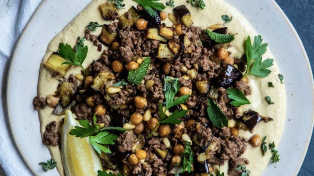 Moroccan Lamb with Flatbreads
