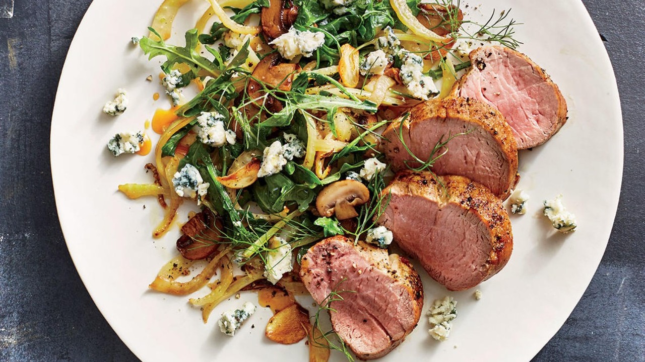 Joe's Tender Pork spiced fillet medallions, in a honey, cider, wholegrain mustard sauce